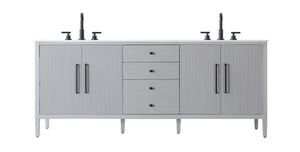 Elegant Lighting - VF29684DGR - Bathroom Vanity - Blakely - Grey