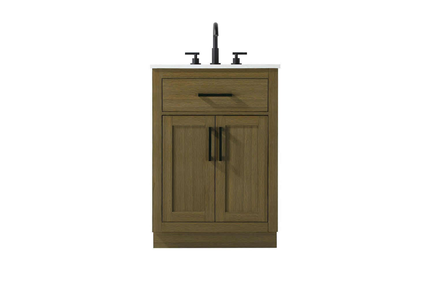 Elegant Lighting - VF29724MCB - Bathroom Vanity - Alden - Chestnut Brown