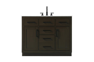Elegant Lighting - VF29742MMB - Bathroom Vanity - Alden - Mocha Brown