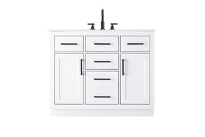 Elegant Lighting - VF29742WH - Bathroom Vanity - Alden - White