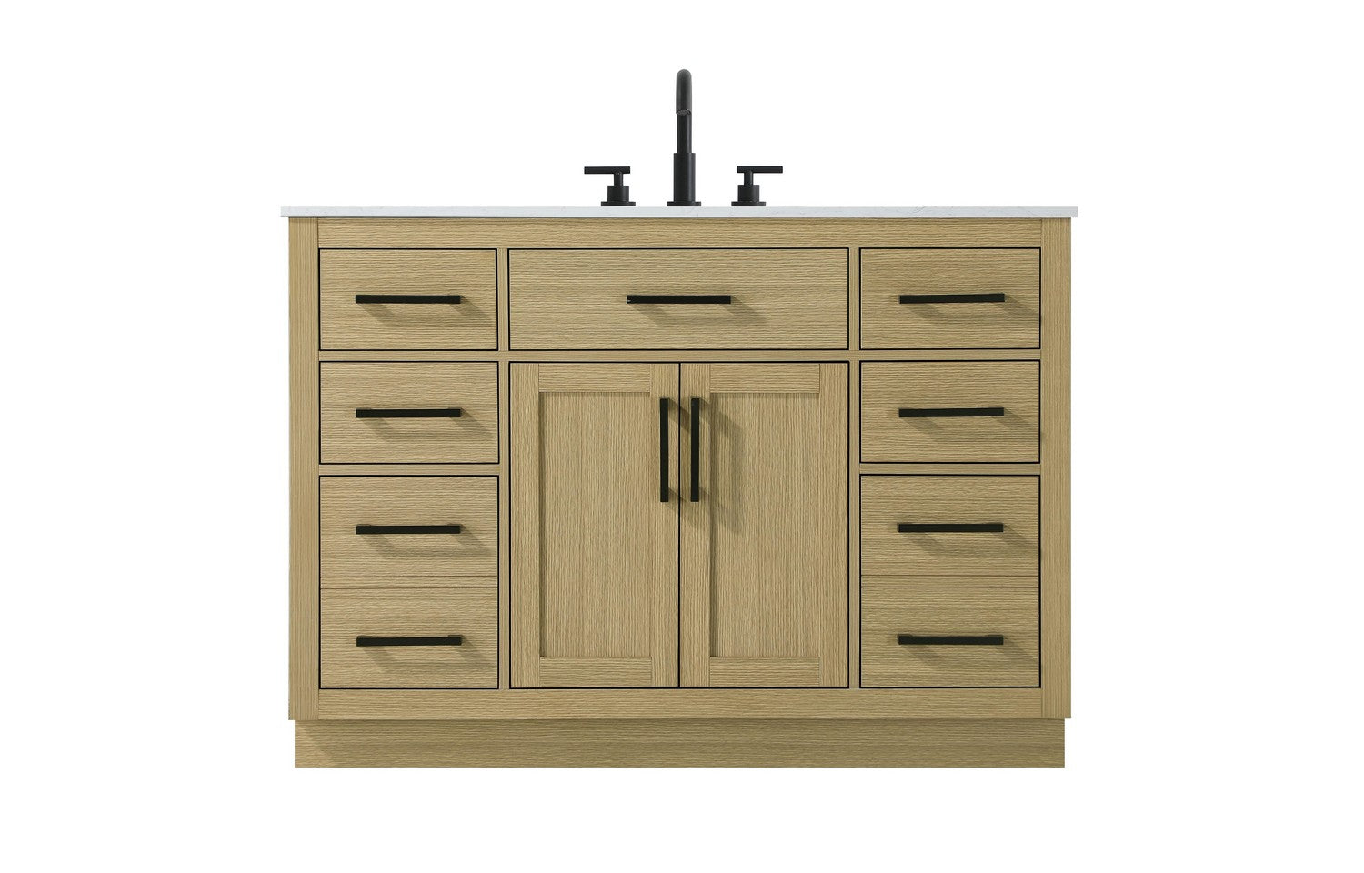 Elegant Lighting - VF29748MHB - Bathroom Vanity - Alden - Honey Brown