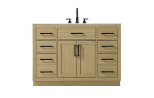 Elegant Lighting - VF29748MHB - Bathroom Vanity - Alden - Honey Brown