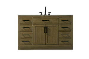 Elegant Lighting - VF29754MCB - Bathroom Vanity - Alden - Chestnut Brown