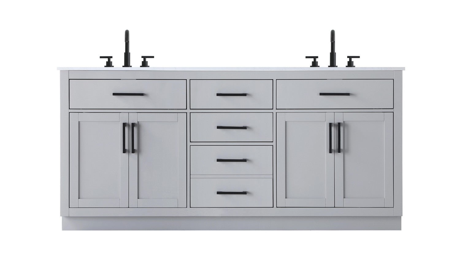 Elegant Lighting - VF29772DGR - Bathroom Vanity - Alden - Grey