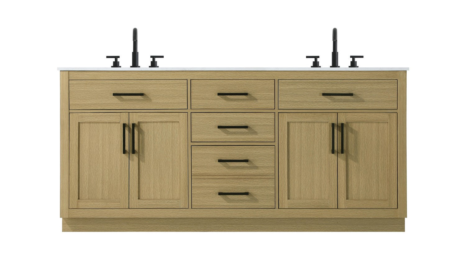 Elegant Lighting - VF29772DMHB - Bathroom Vanity - Alden - Honey Brown