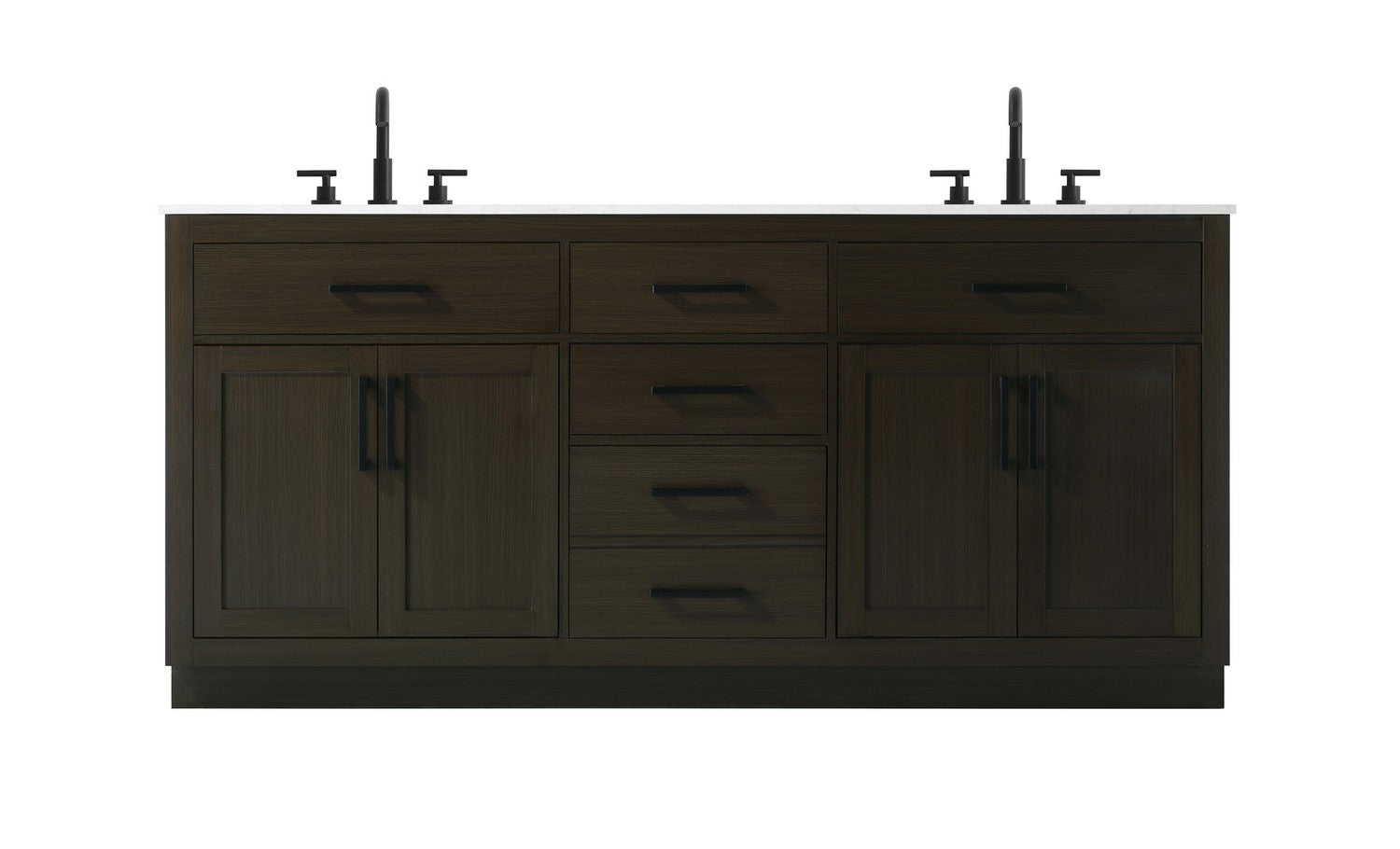 Elegant Lighting - VF29772DMMB - Bathroom Vanity - Alden - Mocha Brown