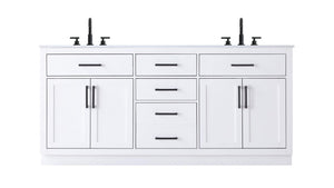 Elegant Lighting - VF29772DWH - Bathroom Vanity - Alden - White