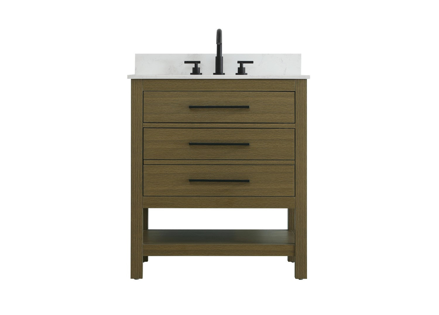 Elegant Lighting - VF60530MCB-BS - Bathroom Vanity - Karson - Chestnut Brown