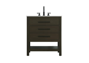 Elegant Lighting - VF60530MMB - Bathroom Vanity - Karson - Mocha Brown