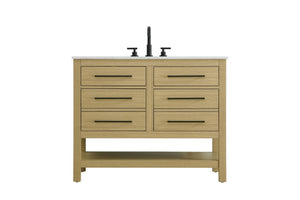 Elegant Lighting - VF60542MHB - Bathroom Vanity - Karson - Honey Brown
