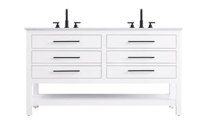 Elegant Lighting - VF60560DWH - Bathroom Vanity - Karson - White