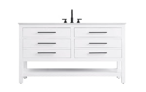 Elegant Lighting - VF60560WH - Bathroom Vanity - Karson - White