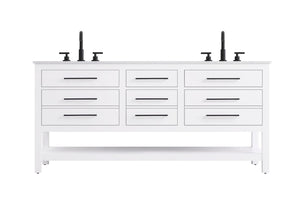 Elegant Lighting - VF60572DWH - Bathroom Vanity - Karson - White