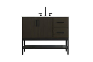 Elegant Lighting - VF60742MMB - Bathroom Vanity - Lennox - Mocha Brown