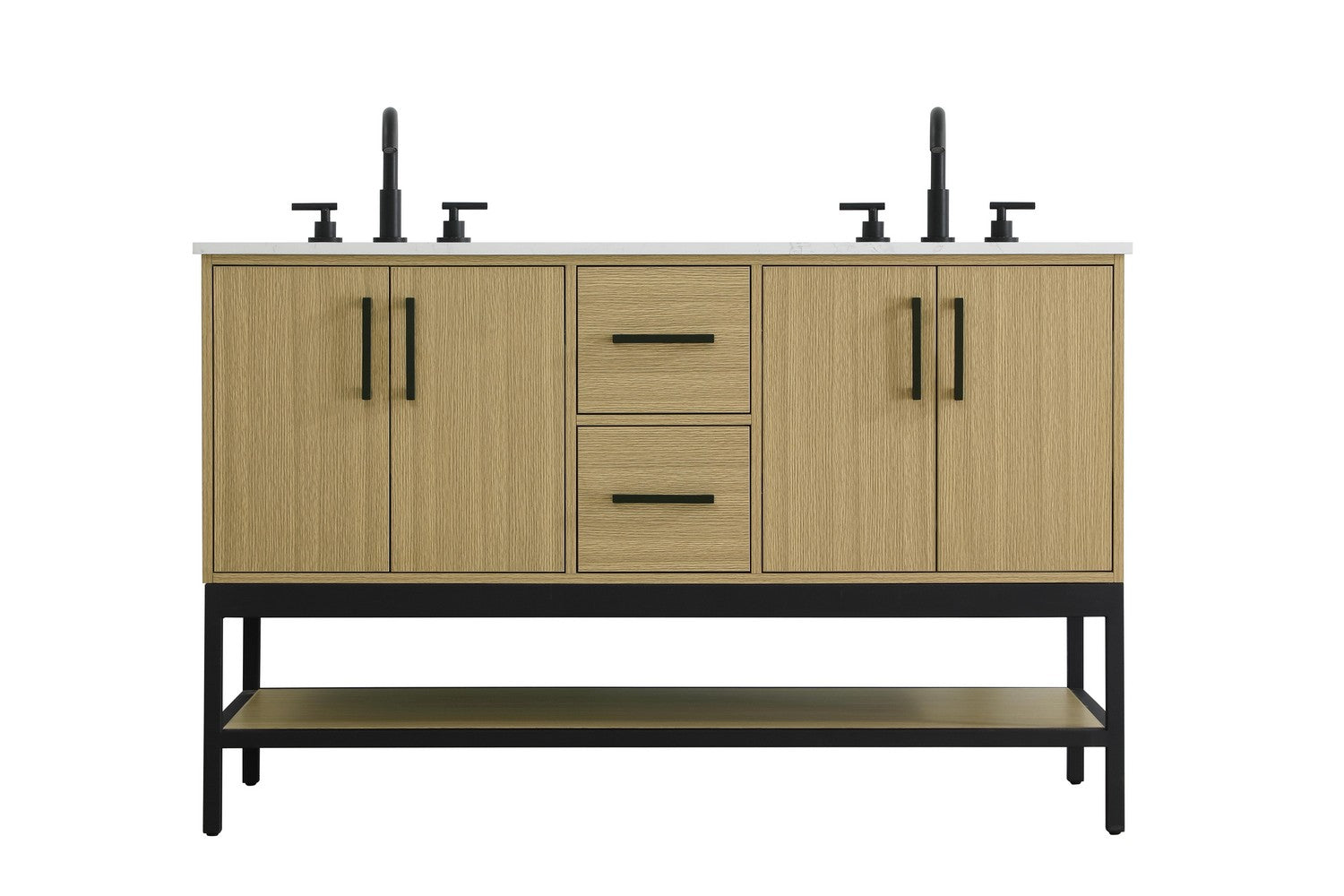 Elegant Lighting - VF60754DMHB - Bathroom Vanity - Lennox - Honey Brown