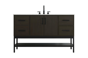 Elegant Lighting - VF60754MMB - Bathroom Vanity - Lennox - Mocha Brown