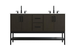 Elegant Lighting - VF60760DMMB - Bathroom Vanity - Lennox - Mocha Brown
