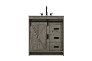 Elegant Lighting - VF90530RG - Bathroom Vanity - Austin - Rustic Grey