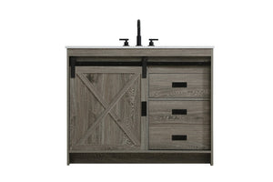 Elegant Lighting - VF90542RG - Bathroom Vanity - Austin - Rustic Grey