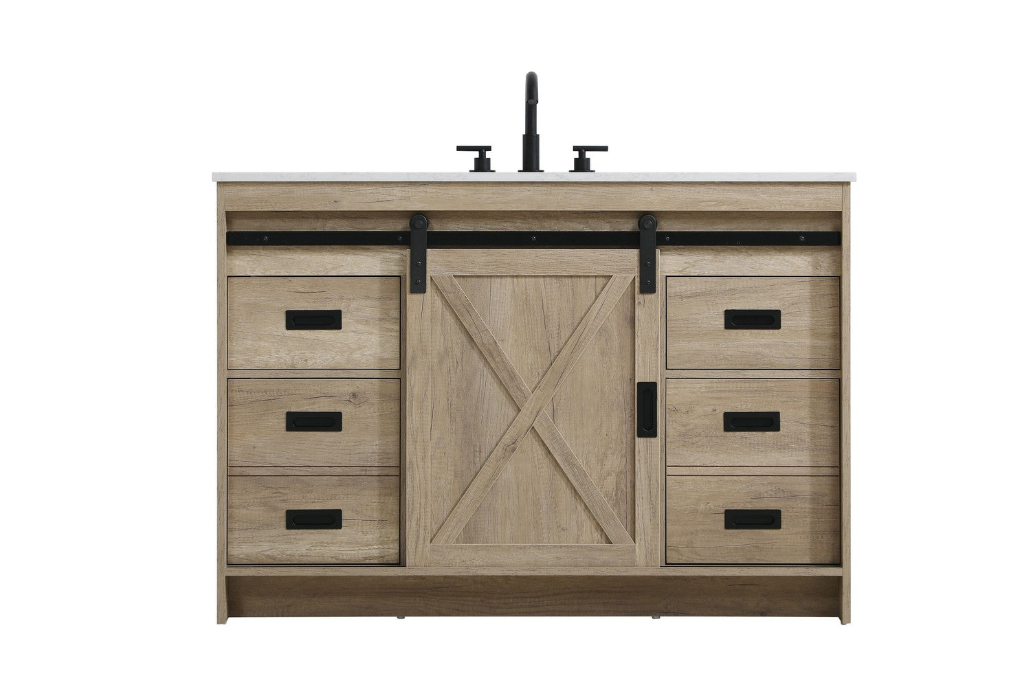 Elegant Lighting - VF90548NT - Bathroom Vanity - Austin - Natural Oak