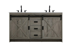 Elegant Lighting - VF90560DRG - Bathroom Vanity - Austin - Rustic Grey