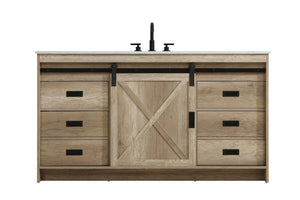 Elegant Lighting - VF90560NT - Bathroom Vanity - Austin - Natural Oak