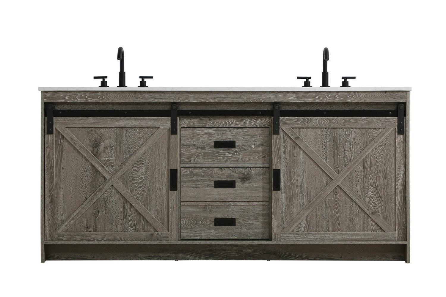 Elegant Lighting - VF90572DRG - Bathroom Vanity - Austin - Rustic Grey