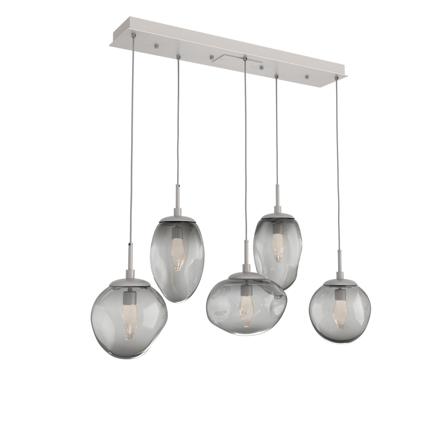 Hammerton Studio - PLB0069-05-BS-GS-C01-L1 - LED Pendant - Cosmos - Beige Silver