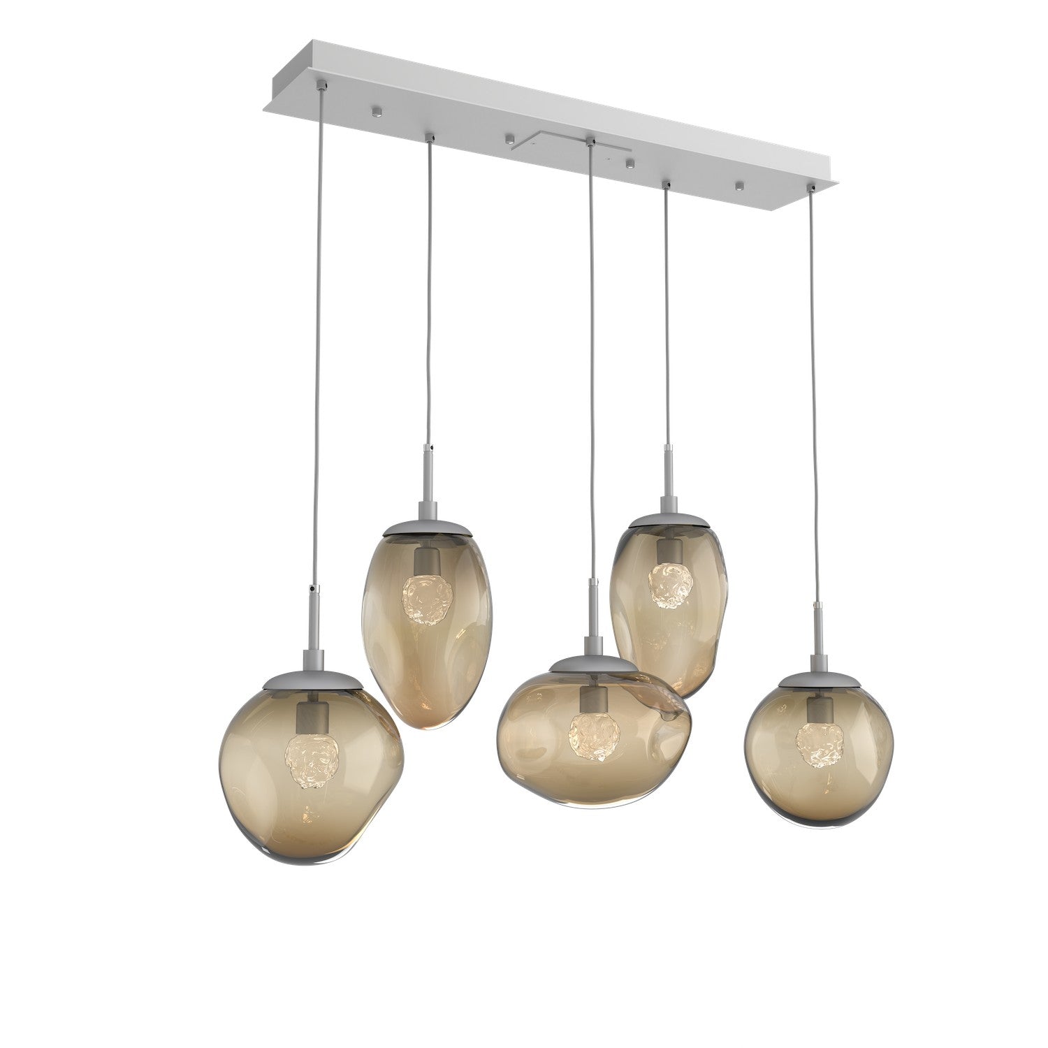 Hammerton Studio - PLB0069-05-CS-FB-C01-L3 - LED Pendant - Cosmos - Classic Silver