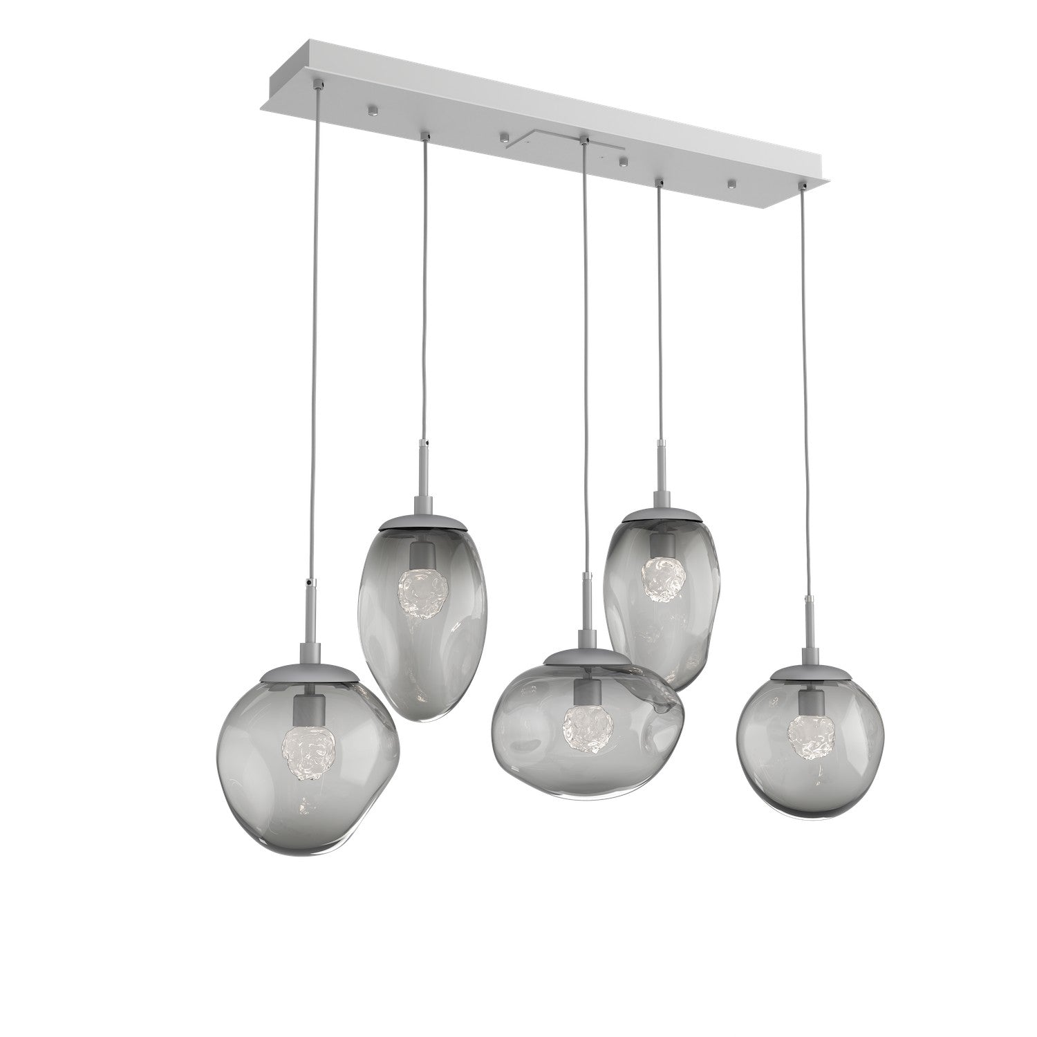 Hammerton Studio - PLB0069-05-CS-FS-C01-L1 - LED Pendant - Cosmos - Classic Silver