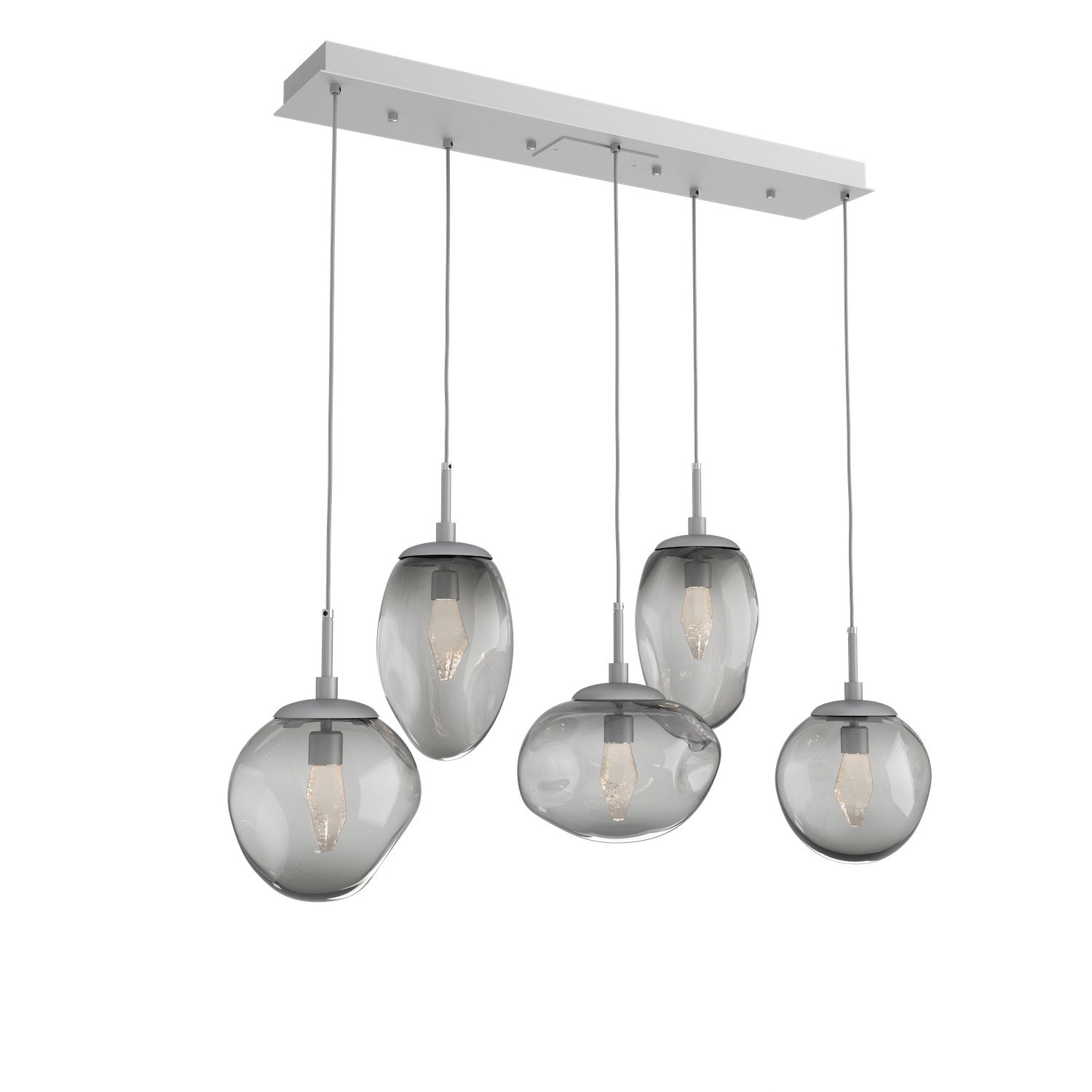 Hammerton Studio - PLB0069-05-CS-GS-C01-L1 - LED Pendant - Cosmos - Classic Silver