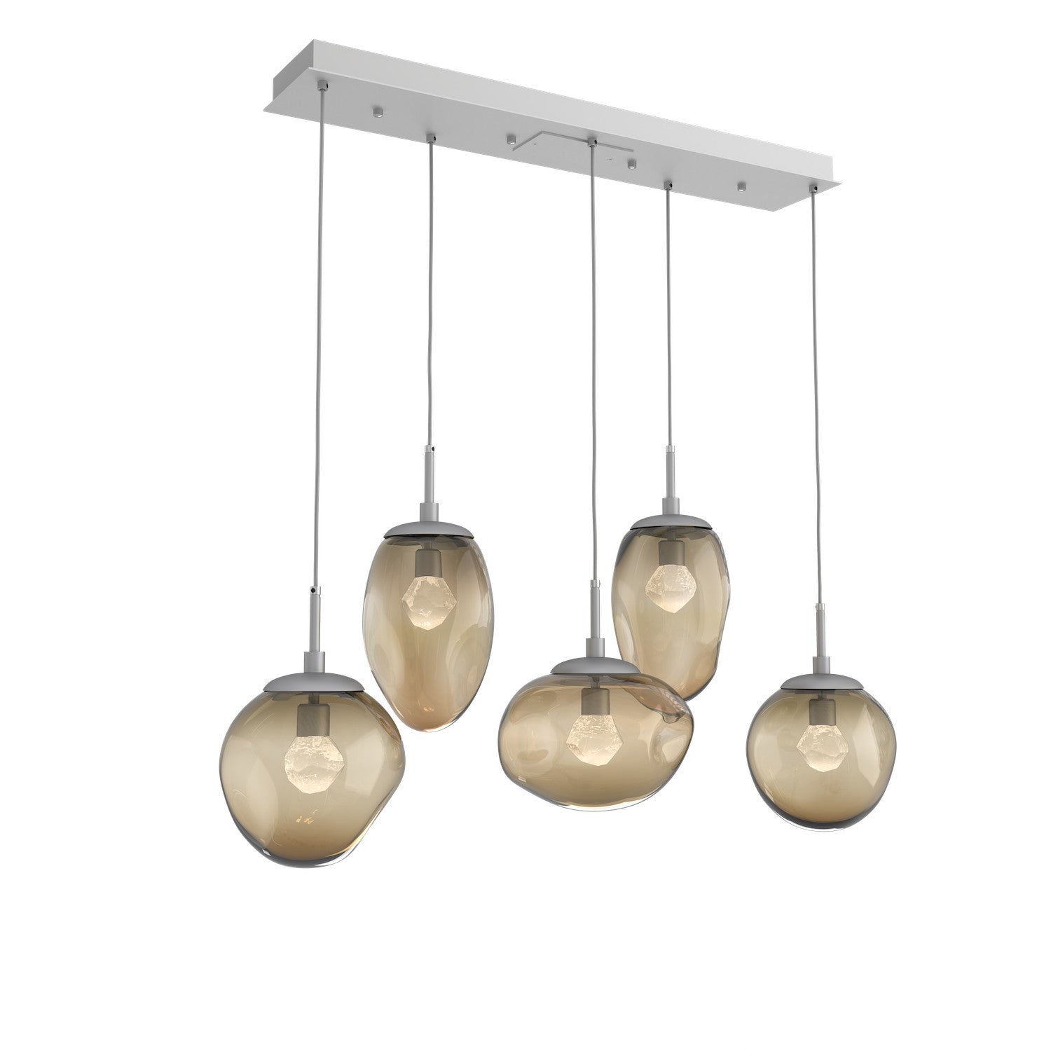 Hammerton Studio - PLB0069-05-CS-ZB-C01-L1 - LED Pendant - Cosmos - Classic Silver