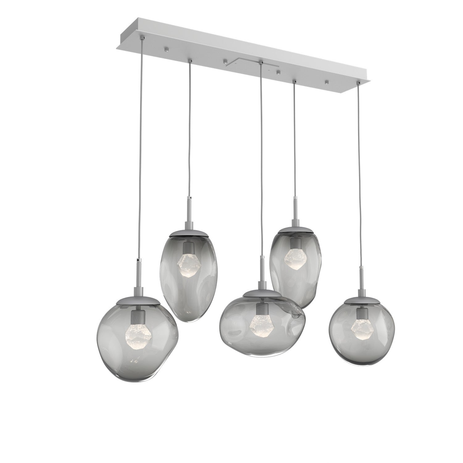 Hammerton Studio - PLB0069-05-CS-ZS-C01-L1 - LED Pendant - Cosmos - Classic Silver