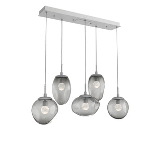 Hammerton Studio - PLB0069-05-CS-ZS-C01-L1 - LED Pendant - Cosmos - Classic Silver