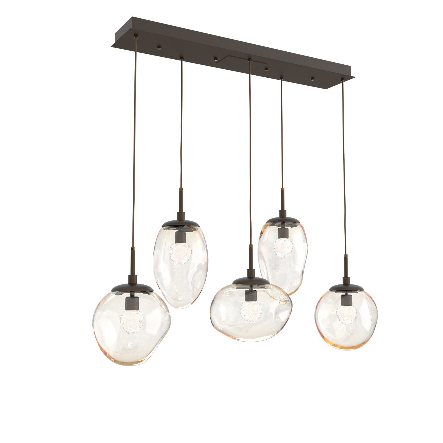 Hammerton Studio - PLB0069-05-FB-FA-C01-L1 - LED Pendant - Cosmos - Flat Bronze