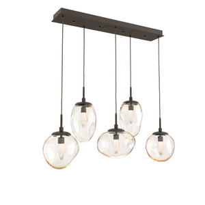 Hammerton Studio - PLB0069-05-FB-GA-C01-L1 - LED Pendant - Cosmos - Flat Bronze