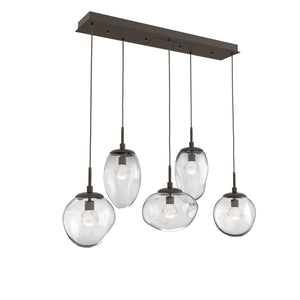Hammerton Studio - PLB0069-05-FB-ZC-C01-L1 - LED Pendant - Cosmos - Flat Bronze