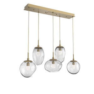 Hammerton Studio - PLB0069-05-GB-FC-C01-L1 - LED Pendant - Cosmos - Gilded Brass