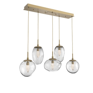 Hammerton Studio - PLB0069-05-GB-GC-C01-L1 - LED Pendant - Cosmos - Gilded Brass
