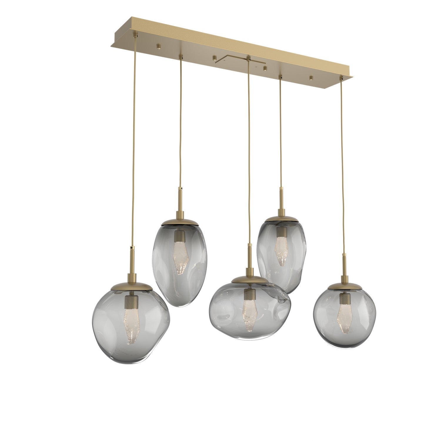 Hammerton Studio - PLB0069-05-GB-GS-C01-L1 - LED Pendant - Cosmos - Gilded Brass
