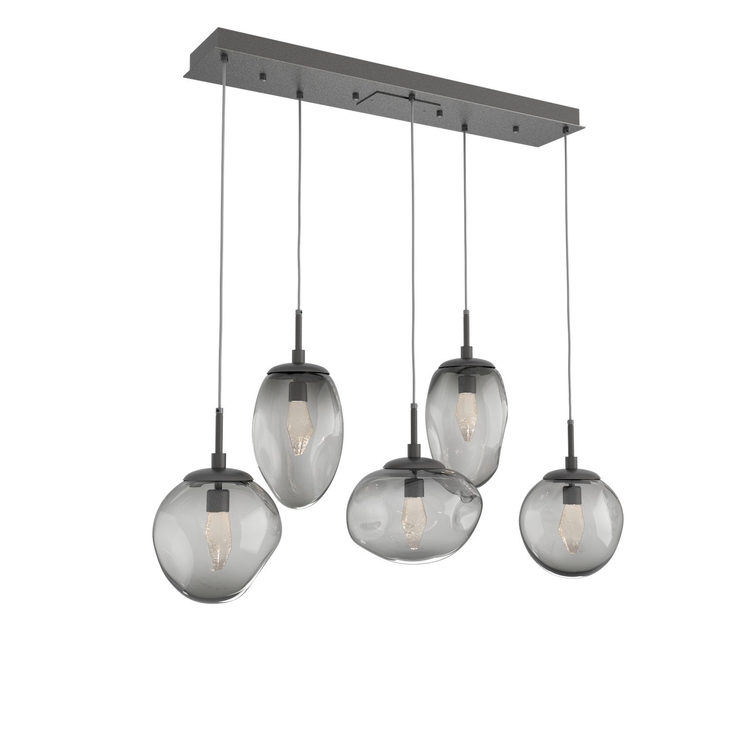 Hammerton Studio - PLB0069-05-GP-GS-C01-L1 - LED Pendant - Cosmos - Graphite