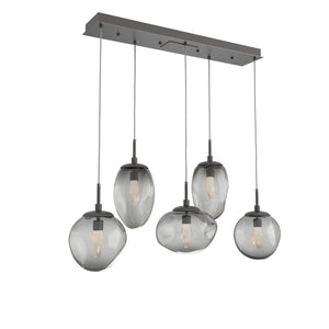 Hammerton Studio - PLB0069-05-GP-GS-C01-L3 - LED Pendant - Cosmos - Graphite