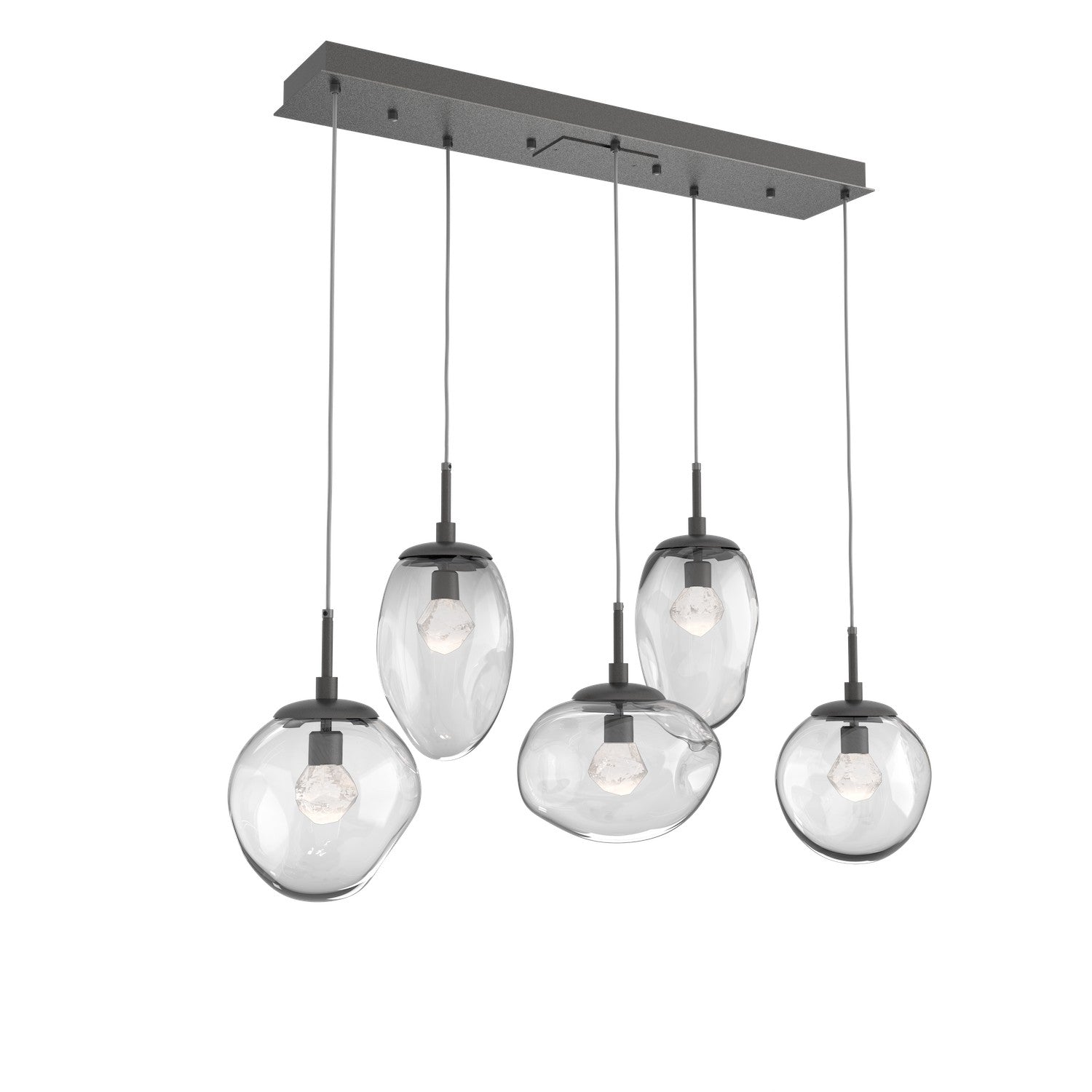 Hammerton Studio - PLB0069-05-GP-ZC-C01-L3 - LED Pendant - Cosmos - Graphite
