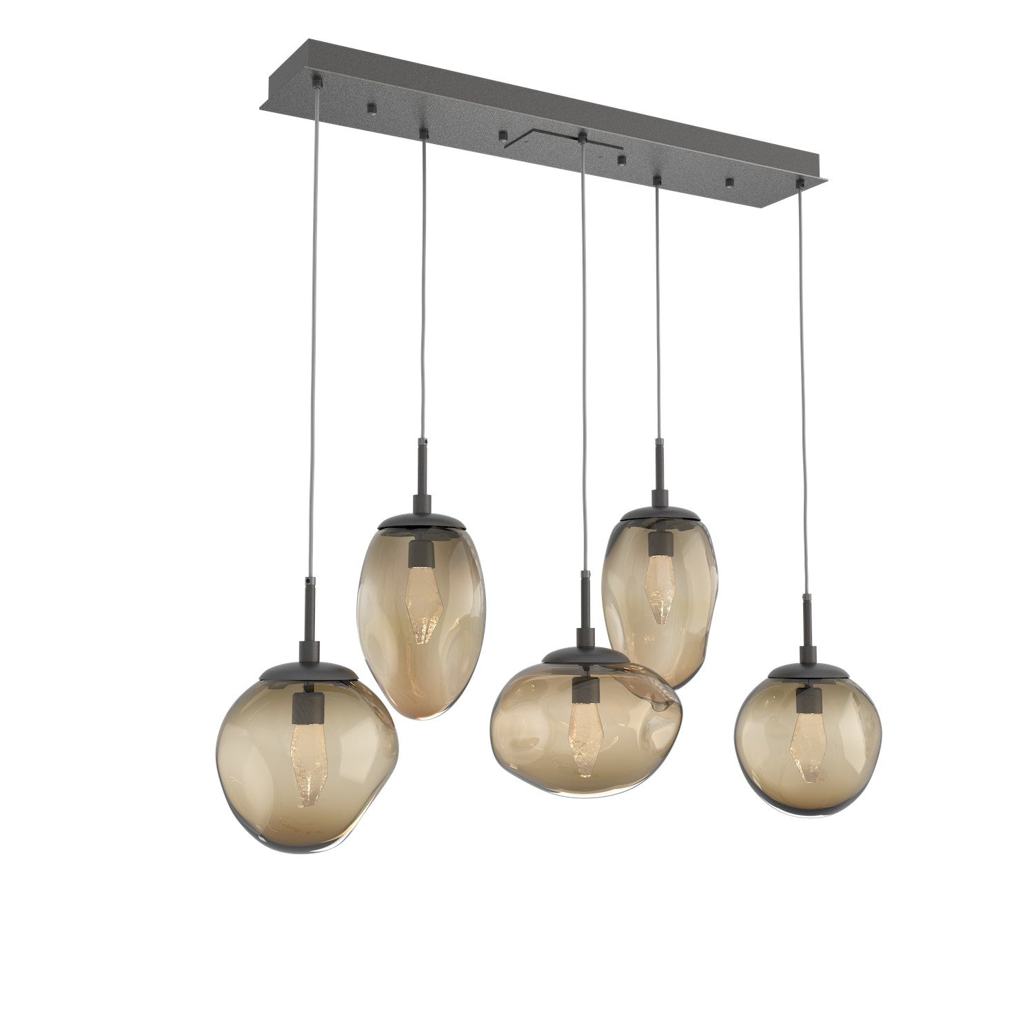 Hammerton Studio - PLB0069-05-GP-GB-C01-L1 - LED Pendant - Cosmos - Graphite