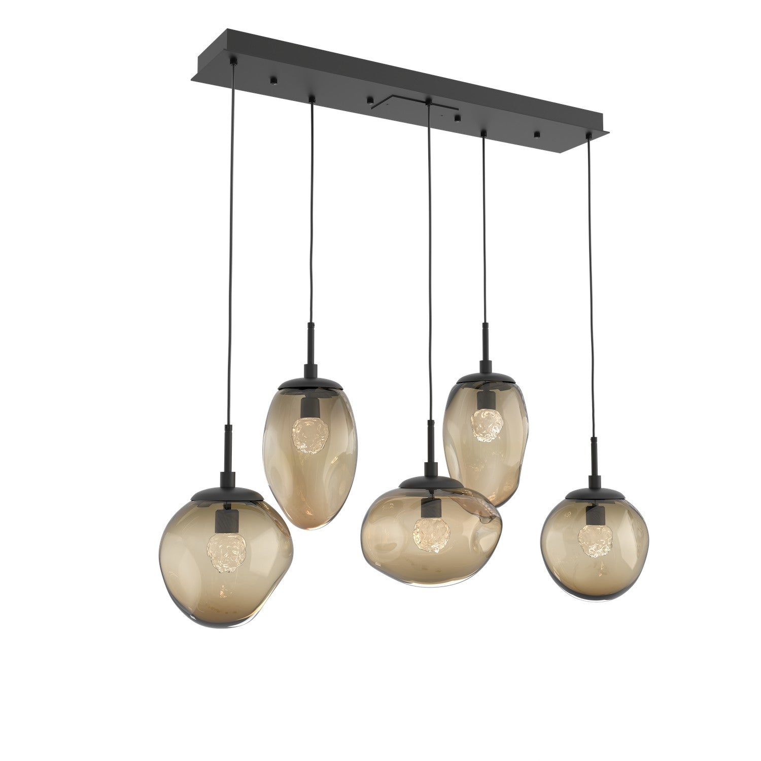 Hammerton Studio - PLB0069-05-MB-FB-C01-L1 - LED Pendant - Cosmos - Matte Black
