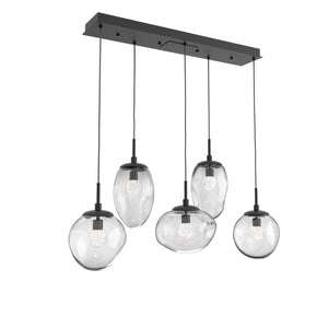 Hammerton Studio - PLB0069-05-MB-FC-C01-L3 - LED Linear Pendant - Cosmos - Matte Black