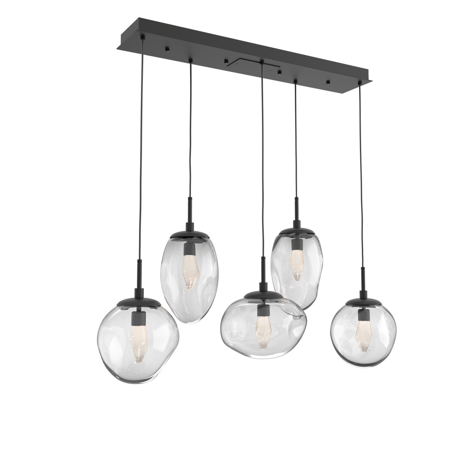 Hammerton Studio - PLB0069-05-MB-GC-C01-L1 - LED Pendant - Cosmos - Matte Black