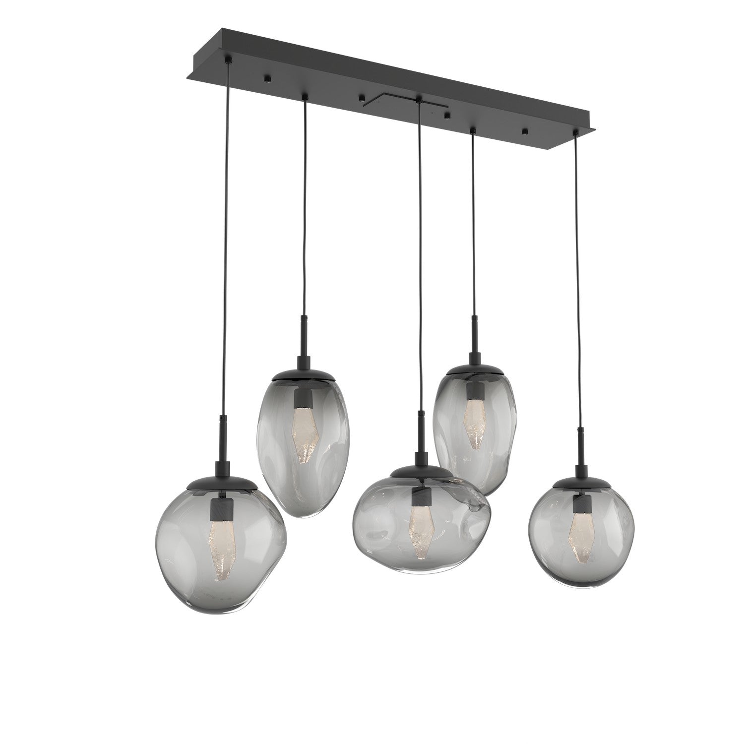 Hammerton Studio - PLB0069-05-MB-GS-C01-L1 - LED Pendant - Cosmos - Matte Black