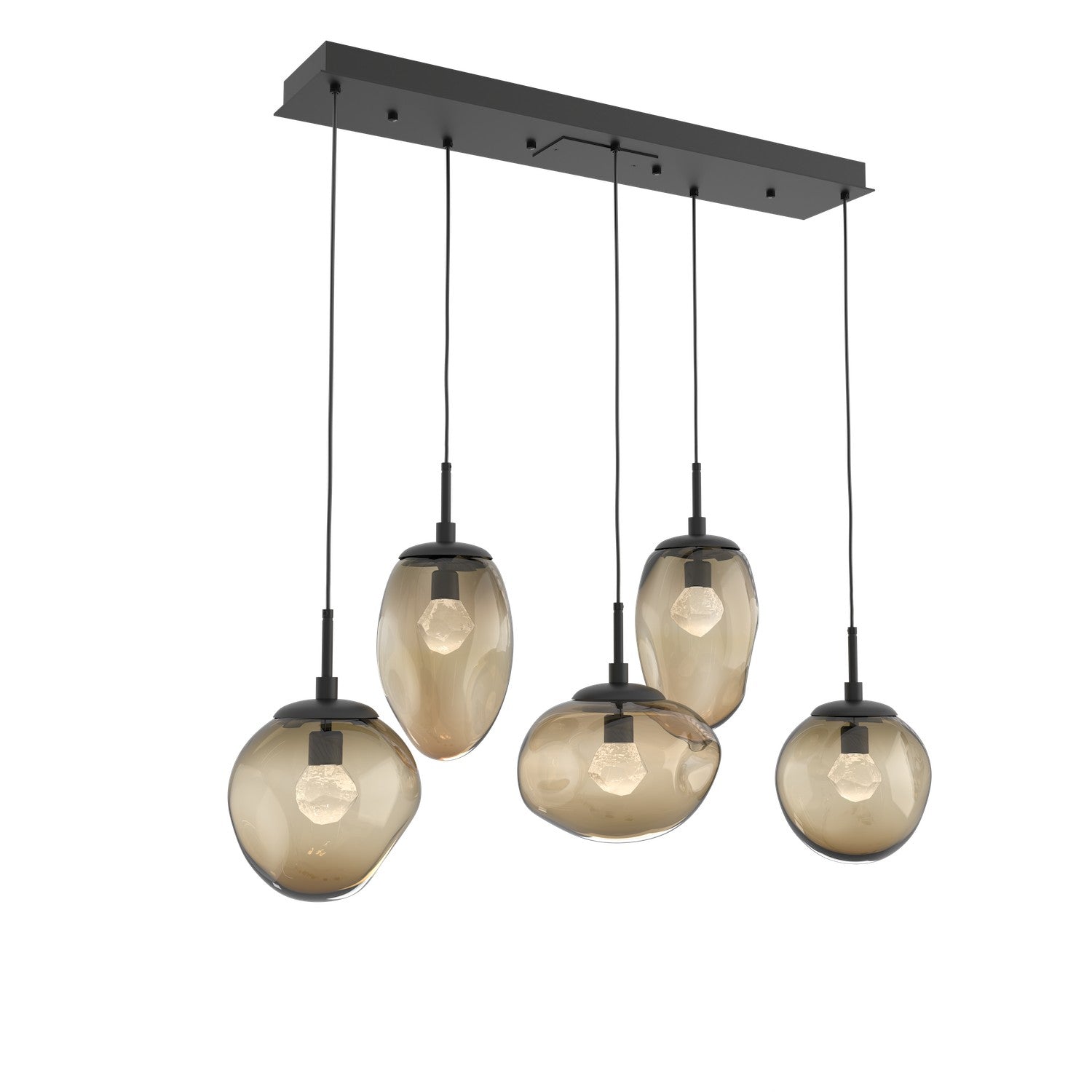 Hammerton Studio - PLB0069-05-MB-ZB-C01-L1 - LED Pendant - Cosmos - Matte Black
