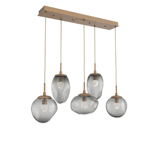 Hammerton Studio - PLB0069-05-NB-FS-C01-L1 - LED Pendant - Cosmos - Novel Brass